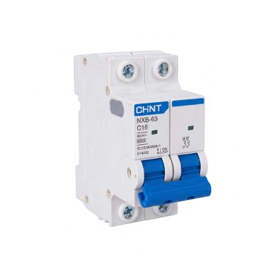 Interruptor-termomagnetico bipolar 2x16A CHINT.