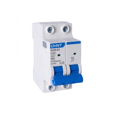 Interruptor-termomagnetico bipolar 2x20A CHINT.