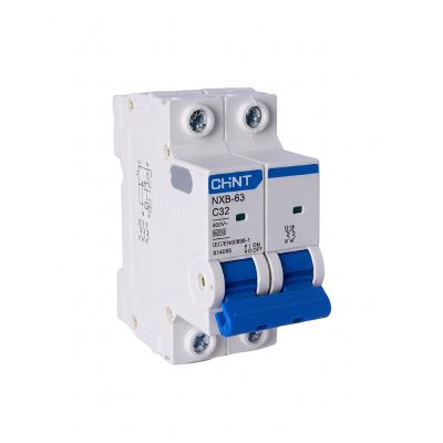 Interruptor-termomagnetico bipolar 2x32A CHINT.