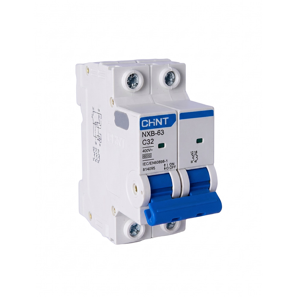 Interruptor Termomagnético Bipolar 2x32A CHINT