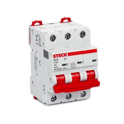Interruptor Termomagnética Trifásico 2x16A STECK