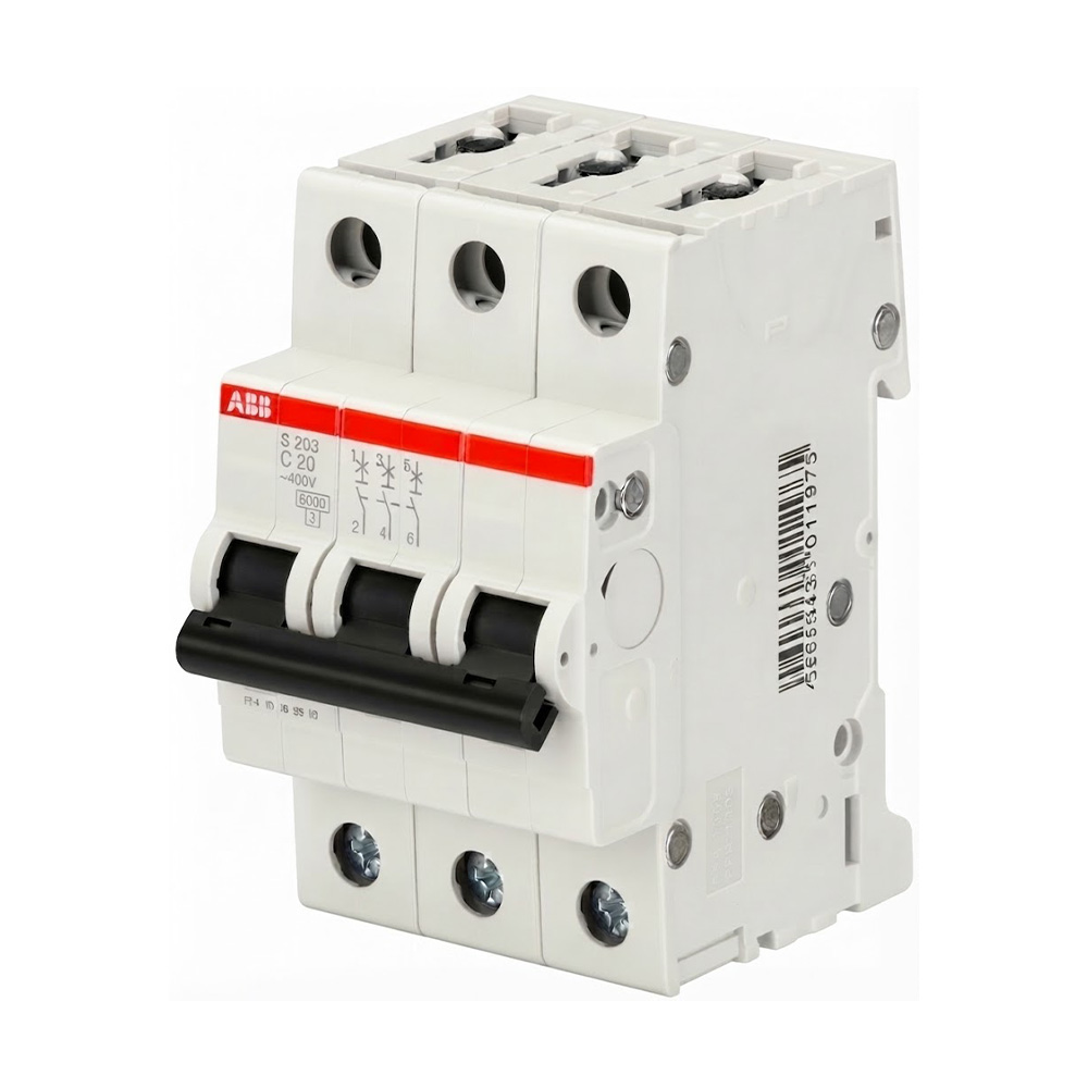 Interruptor Termomagnético Trifásico 3x20A ABB