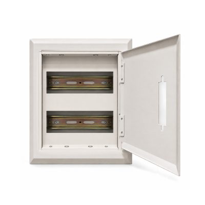 Tablero Empotrable 24 Polos Tipo Riel Horizontal 2 Filas