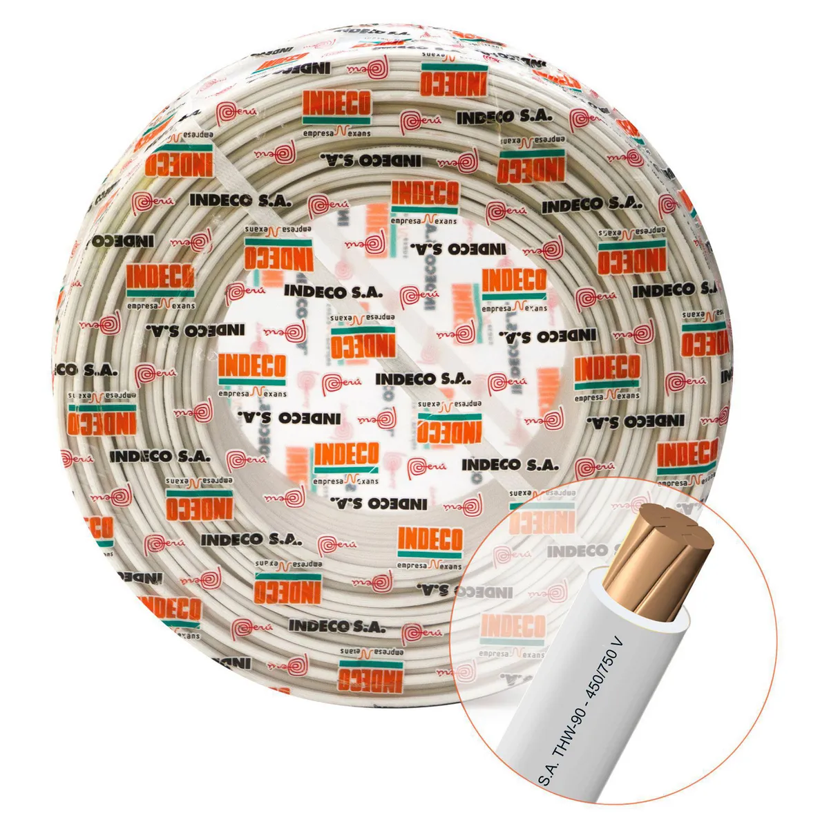 Cable THW-90 1x2.5mm² 450/750V