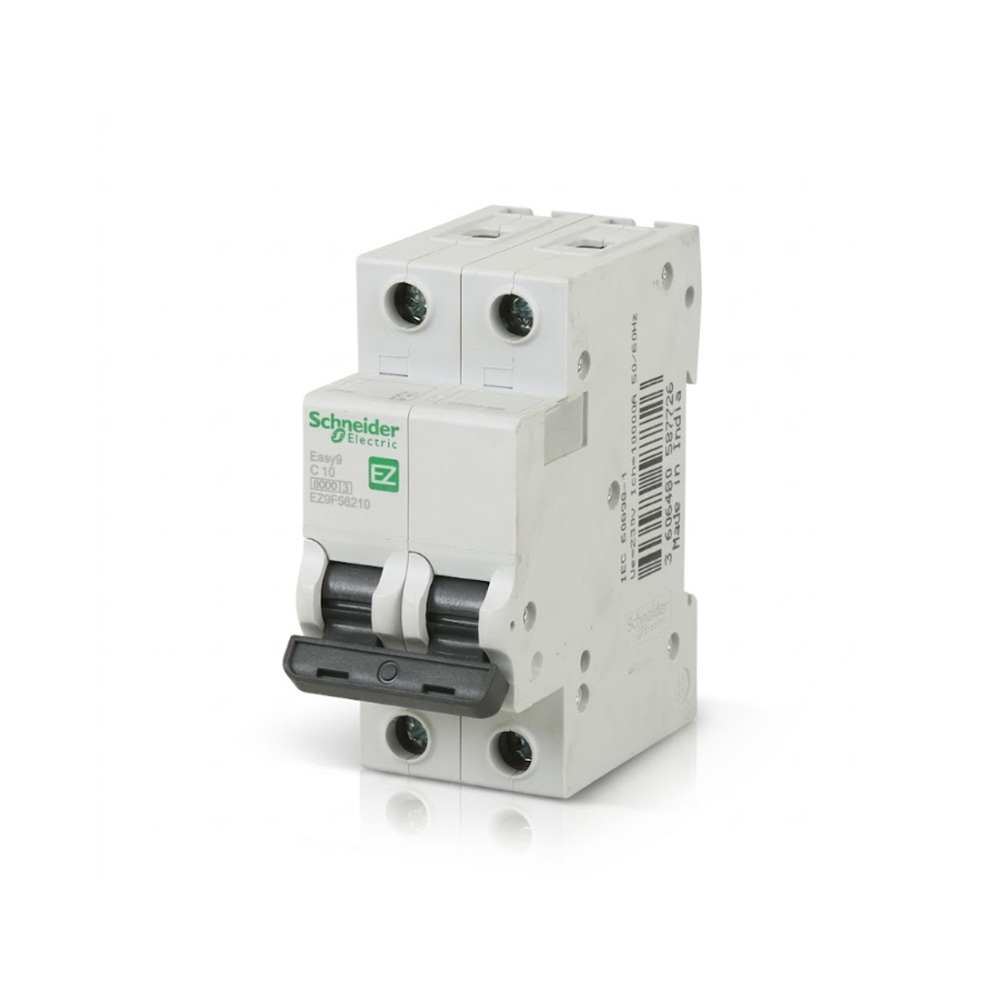 Interruptor Termomagnética Bipolar 2x10A Schneider