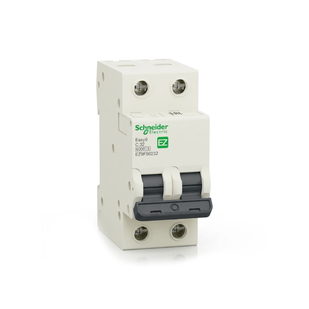 Interruptor Termomagnética Bipolar 2x32A Schneider