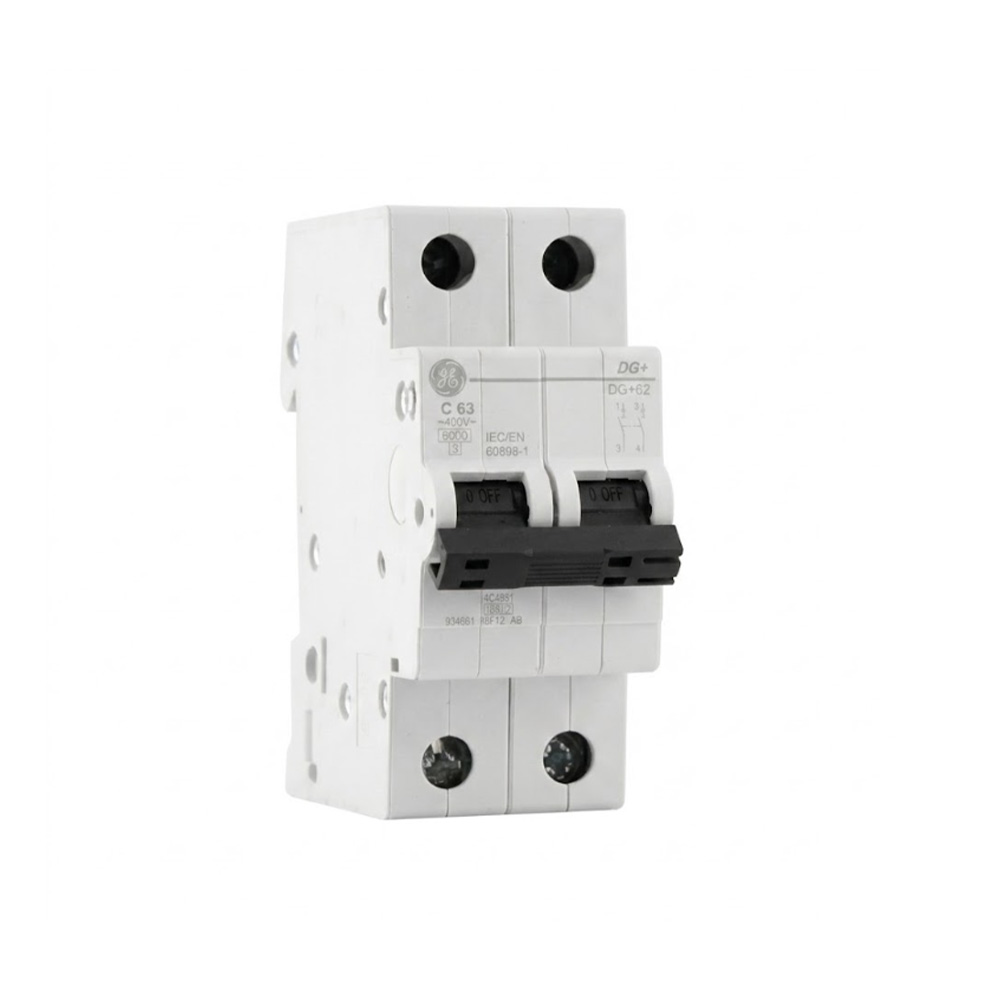 Interruptor Termomagnética Bipolar 2x63A GE