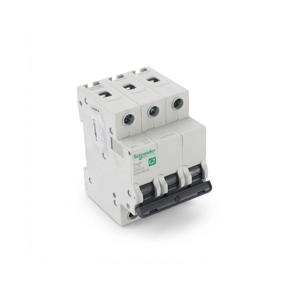 Interruptor Termomagnética Trifásico 3x10A Schneider